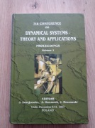 Dynamical systems - theory and applications volume 2 