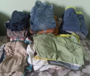 Paczka ciuchów spodenki bluzka krótkim rękawem