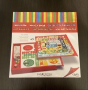 Nowa gra planszowa 2w1 Parchís Chińczyk Gęś drewniana | Cayro