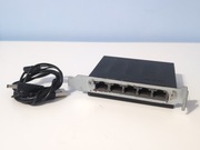 Rozszerzenie portów ethernet do karty (hub na śledziu) / 4 x 1gbps / bdb.