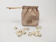 Woreczek na kości do gry - planszowe i RPG