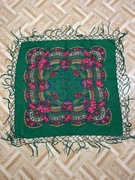 Chusta apaszka damska ludowa PRL oryginalna