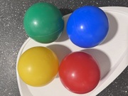 Piłki do suchego basenu wielokolorowe 100 sztuk