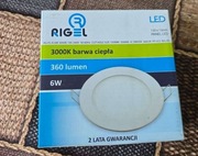 Panel led 6w 3000k . 