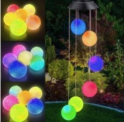 Girlanda ogrodowa solarna krystaliczne kule LED 8470 +Gratis