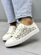 Trampki damskie skórzane 