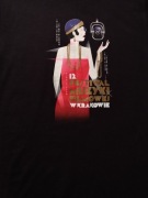 T-shirt męski z nadrukiem, rozmiar S, 100% bawełna
