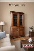 Stylowa Witryna 123 ` Śliczna Dębowa od Producenta BEKAS Meble PROMOCJA