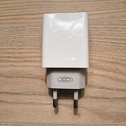 Ładowarka 2x USB biała 