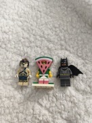 3 FIGURKI LEGO CHIMA , ARBUZ , BATMAN