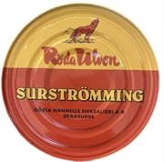 Szwedzki kiszony Śledź, Surströmming Roda Ulven, puszka 400 g