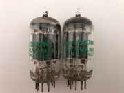 ECC83 12AX7WA 7025 SYLVANIA JAN USA NOS Dobraba Para 1973r