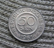 Indonezja 50 Sen 1961r - Ładna