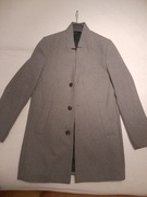 Szary płaszcz męski rozmiar 176 