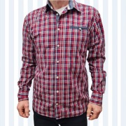 Carry męska młodzieżowa koszula w kratkę rozmiar S stan idealny