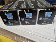 Toner HP 128A CF371AM zestaw czerwony (magenta), niebieski, żółty