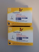 2x Sensor Free Style Libre 2 