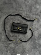 Coach Tabby 26 Black Leather Bag Czarna Elegancka Torebka