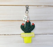 Breloczek kaktus - 25 - handmade