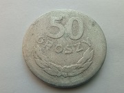 Polska PRL 50 groszy 1957