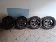 4 felgi strukturalne Opel GM C6 do Astra H/Zafira B + opony Continental