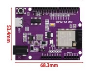 Moduł ESP32-S3 N16R8 WiFi BLE 16MB Flash 8MB PSRAM Arduino UNO D1 CH340