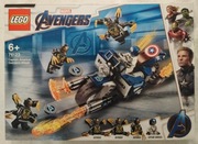 LEGO 76123 Marvel Super Heroes - Kapitan Ameryka: Atak Outriderów