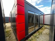 KONTENER PAWILON HANDLOWY MIESZKALNY  6x6 Z WC