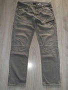 SPODNIE SZARE JEANS RAINBOW 36 XL pas 48/180