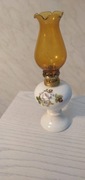 Lampa naftowa  z porcelany