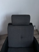 Fotel do salonu czarny 