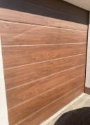 Brama garażowa Hormann orzech