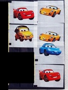 Cars Auta Disney Pixar Tatuaż Naklejki Obrazki z gum