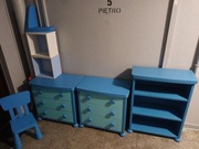 Używane meble dziecięce MAMUT z IKEA zestaw szafek