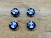 BMW DEKIELKI KAPSLE DEKLE ZNACZKI LOGO DO ALUFELG 68mm/62mm 4szt