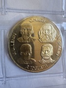 Medal Stalin Lenin marx togliatti Rosja cccp