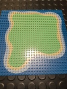 LEGO płyta wyspa 32x32 3811pb01