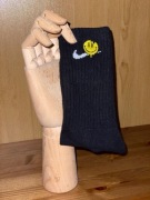 Skarpetki nike zdobione haftem maszynowym