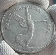 165. 5 złotych Nike 1930 coraz rzadsza 