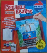 Pomaluj ekadkę WKD wagon historyczny z 1927 r.