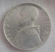 Watykan - PIUS XII - 10 lirów - 1953r.
