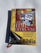Biblia HTML XHTML i CSS Helion projektowanie stron