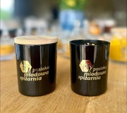 Świeca z wosku pszczelego PIĘKNA odzoba