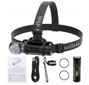 Latarka czołowa premium Sofirn HS41 4000 lm akumulator 21700 USB C 