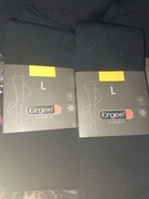 Ergee: 3x ocieplanych czarnych rajstop 80den 46/48