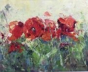 KWIATY- Krzysztof Banach, obraz olejny