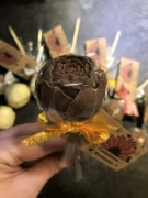 Czekolada na patyku piwonie lizaki czekoladowe 1 szt