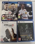 Zestaw gier PS4 / PS5 – FIFA 18, FIFA 19, Dying Light 2, Chernobylite