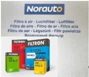 Filtry powietrza NORAUTO FILTRON różne modele aut