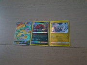 KARTY POKEMON HOLO. | RAYQAZA V & ZOROARK & KYUREM
